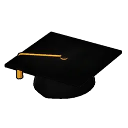 Graduation cap +3